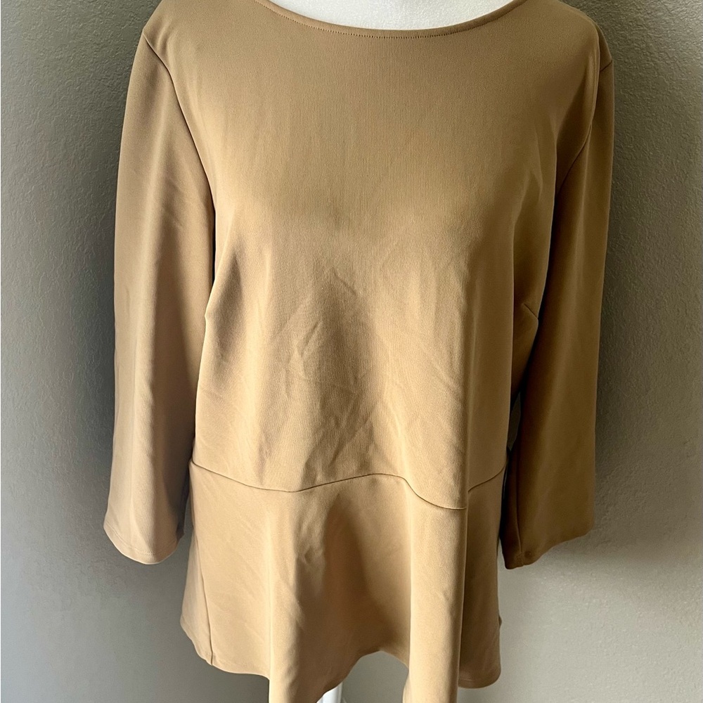 Boston Proper Tan Women's Tunic Top